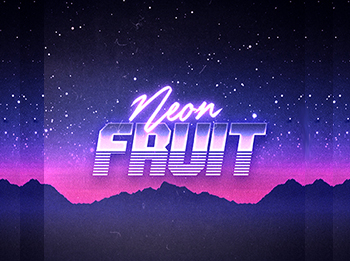 Neon Fruit